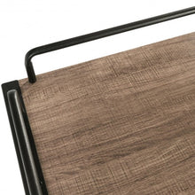 Load image into Gallery viewer, 2-Tier Rolling Kitchen Bar Serving Cart