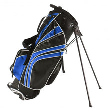 Load image into Gallery viewer, Golf Stand Cart Bag with 6-Way Divider Carry Pockets-Blue