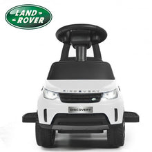 Load image into Gallery viewer, 2-in-1 6V Land Rover Licensed Kids Ride On Car-White