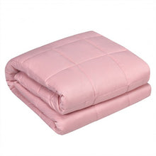Load image into Gallery viewer, 7lbs 41" x 60" Premium Cooling Heavy Weighted Blanket-Pink