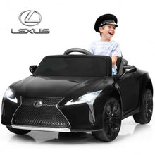 Load image into Gallery viewer, Kids Ride Lexus LC500 Licensed Remote Control Electric Vehicle-Black