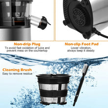 Load image into Gallery viewer, Slow Masticating Juicer Cold Press Juicer Extractor