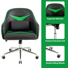 Load image into Gallery viewer, Office Chair Adjustable Height with Massage Lumbar Support-Green