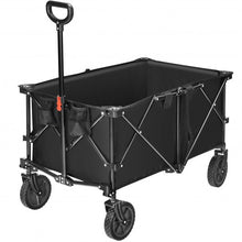 Load image into Gallery viewer, Outdoor Utility Garden Trolley Buggy -Black