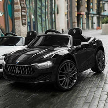 Load image into Gallery viewer, 12 V Remote Control Maserati Licensed Kids Ride on Car-Black