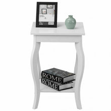 Load image into Gallery viewer, Accent Sofa End Side Table-White