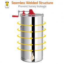 Load image into Gallery viewer, 2 Frame Honey Extractor Manual Crank Separator Beekeeping Equipment