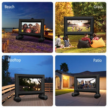Load image into Gallery viewer, Inflatable Outdoor Movie Projector Screen with Blower-16'