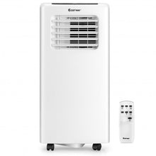 Load image into Gallery viewer, 10000 BTU Portable Air Conditioner with Dehumidifier and Fan Modes-White