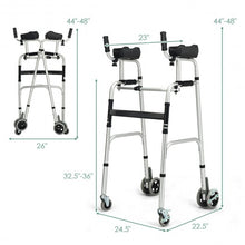 Load image into Gallery viewer, Foldable Standard Aluminum Alloy Walking Walker