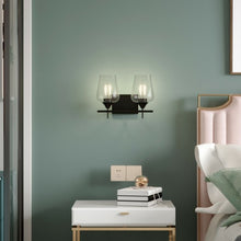 Load image into Gallery viewer, 2-Light Modern Bathroom Vanity Light Fixtures