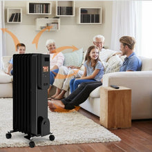 Load image into Gallery viewer, 1500W LCD Electric Radiator Heater w/ Remote Control