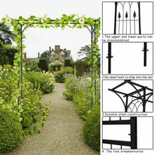 Load image into Gallery viewer, Pergola Archway Garden Wedding Rose Arch