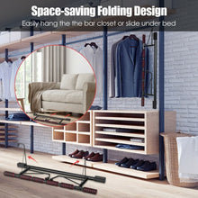 Load image into Gallery viewer, Foldable Pull Up Bar Doorway Chin Up Bar with Foam Grip for Home Gym
