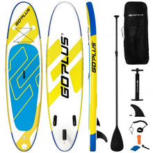 Load image into Gallery viewer, Inflatable Stand Up Paddle Board 6" Thick with Backpack Leash Aluminum Paddle