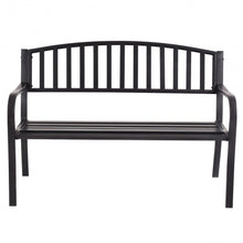 Load image into Gallery viewer, 50" Patio Garden Bench Park Yard Outdoor Furniture