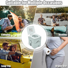 Load image into Gallery viewer, 5.3 Gallon 20 L Portable Potty Commode for RV Camping Indoor Outdoor