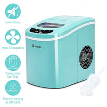 Load image into Gallery viewer, Mini Portable Compact Electric Ice Maker Machine-Green