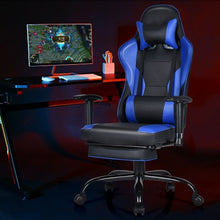 Load image into Gallery viewer, Massage Gaming Chair Recliner w/Footrest and Adjustable Armrests for Home&Office