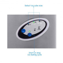 Load image into Gallery viewer, Costway Stainless Steel Ice Maker w/ 48 lbs Productivity