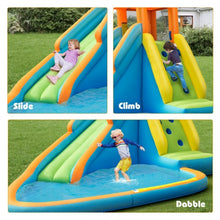 Load image into Gallery viewer, Inflatable Water Slide Kids Bounce House with Blower