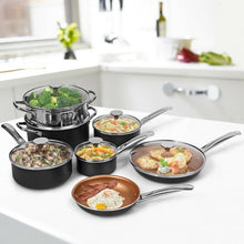 Load image into Gallery viewer, 12-Piece Safe Non-stick Cookware Set