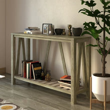 Load image into Gallery viewer, 52 Inch Long Console End Sofa Table-Gray
