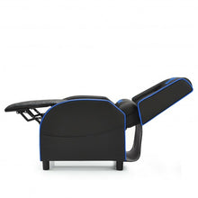 Load image into Gallery viewer, Massage Gaming Recliner Chair w/Headrest & Adjustable Backrest - Home Theater-BL