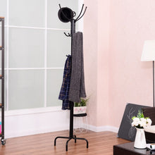 Load image into Gallery viewer, Metal Coat Rack with 12 Hooks