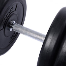 Load image into Gallery viewer, 66 lbs Adjustable Cap Gym Weight Dumbbell Set