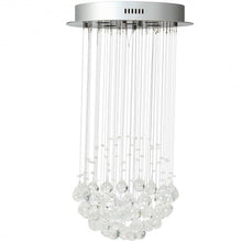 Load image into Gallery viewer, Mount Modern Crystal Chandelier with Crystal Balls