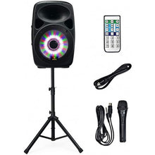 Load image into Gallery viewer, AKUSTIK 15'' 1600W Portable PA Speaker System