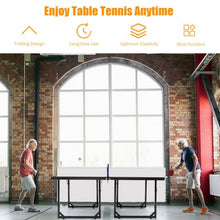 Load image into Gallery viewer, Multi-Use Foldable Midsize Removable Compact Ping-pong Table