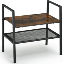 Load image into Gallery viewer, 2-Tier Storage Stackable Shoe Shelf Display Rack for Home