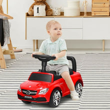 Load image into Gallery viewer, Mercedes Benz Licensed Kids Ride On Push Car-Red