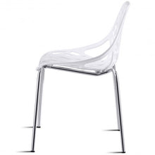 Load image into Gallery viewer, Set Of 6 Accent Armless Plastic Dining Side Chairs