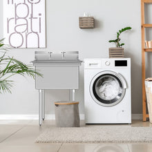 Load image into Gallery viewer, Compartment Commercial Kitchen Sink with Drain Strainer