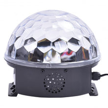 Load image into Gallery viewer, LED RGB MP3 Crystal Magic Ball Stage Lighting