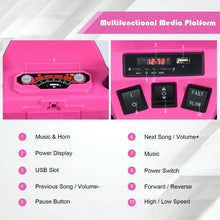 Load image into Gallery viewer, 12V Kids 4-Wheeler ATV Quad Ride On Car -Pink