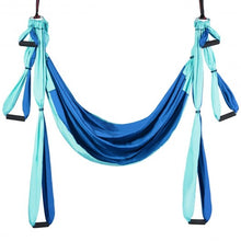 Load image into Gallery viewer, Swing Set Anti-Gravity Shaping Adjustable Yoga Belt-Blue