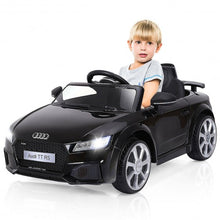Load image into Gallery viewer, 12V Audi TT RS Electric Remote Control MP3 Kids Riding Car-Black