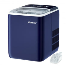 Load image into Gallery viewer, 44 lbs Portable Countertop Ice Maker Machine with Scoop-Navy