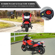 Load image into Gallery viewer, 12V Kids Ride On Motorcycle Electric Motor Bike-Red