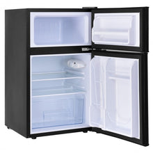Load image into Gallery viewer, 3.2 cu ft. Compact Stainless Steel Refrigerator-Black