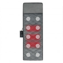 Load image into Gallery viewer, Foldable Mat Full Body Massager with 10 Vibration Motors and 3 Heating Pads