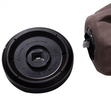 Load image into Gallery viewer, 9FT Patio Solar Umbrella LED Patio Market Steel Tilt W/ Crank Outdoor New-Tan