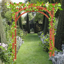 Load image into Gallery viewer, Garden Archway Arch Lattice Trellis Pergola for Climbing Plants &Outdoor Wedding