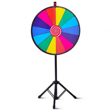 Load image into Gallery viewer, 24" Editable Dry Erase Extension Base Fortune Spinning Game