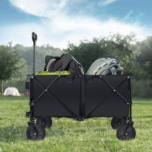 Load image into Gallery viewer, Outdoor Utility Garden Trolley Buggy -Black
