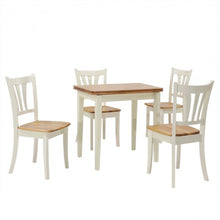 Load image into Gallery viewer, 5 Piece Dining Folding Tabletop Set 4 Chairs